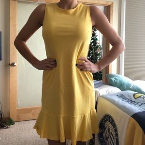 NWT New York & Company yellow dress